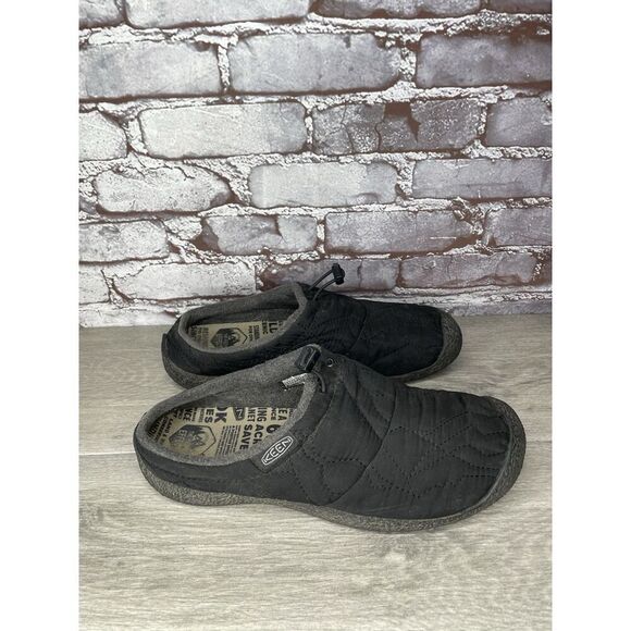 Keen Howser III Black Quilted Slip On Comfort Outdoor Shoes Men Sz 10.5M US/44EU - Picture 15 of 16
